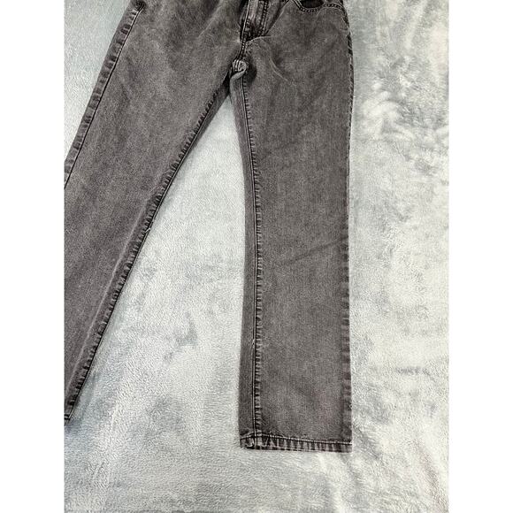 Men’s GUESS Jeans Size 32×30 Black/Gray Wash Straight-Leg – Excellent Condition - Picture 7 of 10